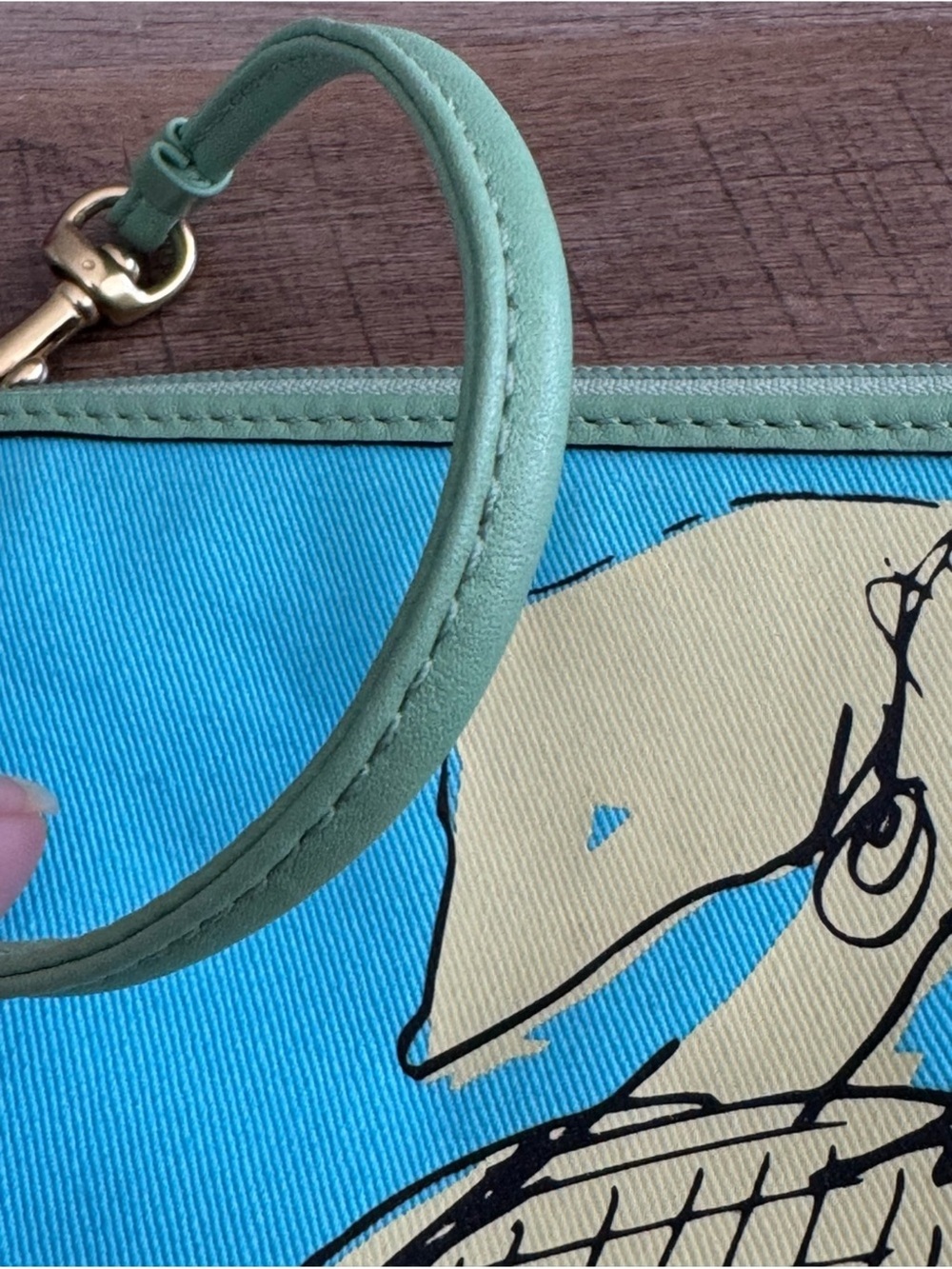 Coach Bonnie Cashin Tribute Limited Edition  Canvas Wristlet Kisslock - Picture 10 of 13